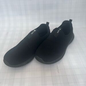 Skechers All-Black Slip-On Shoes
